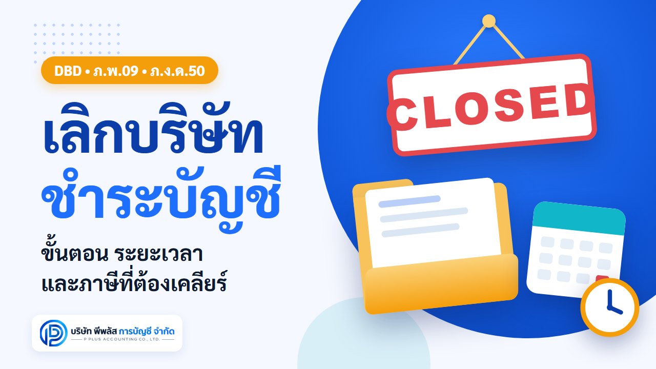 เลิกบริษัท ชำระบัญชี: ขั้นตอน ระยะเวลา และภาษีที่ต้องเคลียร์